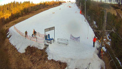 Kamera u nástupu na vlek svah A