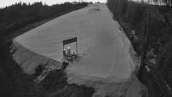 Kamera u nástupu na vlek svah A