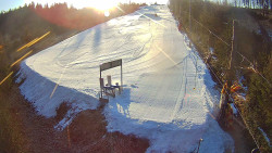 Kamera u nástupu na vlek svah A