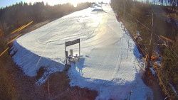 Kamera u nástupu na vlek svah A