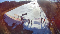 Kamera u nástupu na vlek svah A