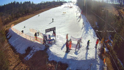 Kamera u nástupu na vlek svah A