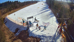 Kamera u nástupu na vlek svah A