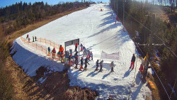 Kamera u nástupu na vlek svah A