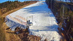 Kamera u nástupu na vlek svah A