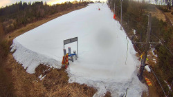 Kamera u nástupu na vlek svah A