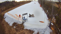 Kamera u nástupu na vlek svah A