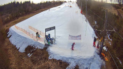 Kamera u nástupu na vlek svah A