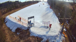 Kamera u nástupu na vlek svah A