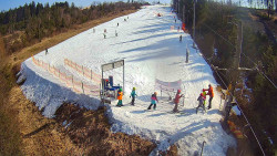 Kamera u nástupu na vlek svah A