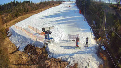 Kamera u nástupu na vlek svah A