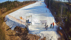 Kamera u nástupu na vlek svah A