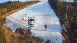 Kamera u nástupu na vlek svah A