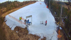 Kamera u nástupu na vlek svah A