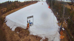 Kamera u nástupu na vlek svah A