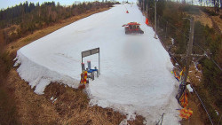 Kamera u nástupu na vlek svah A