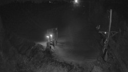 Kamera u nástupu na vlek svah A