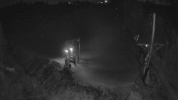 Kamera u nástupu na vlek svah A