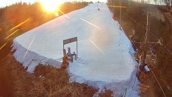 Kamera u nástupu na vlek svah A