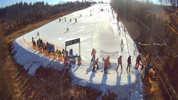 Kamera u nástupu na vlek svah A