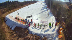 Kamera u nástupu na vlek svah A