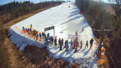 Kamera u nástupu na vlek svah A