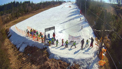 Kamera u nástupu na vlek svah A