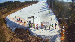 Kamera u nástupu na vlek svah A