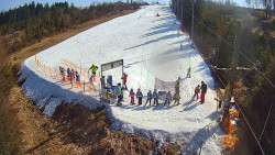 Kamera u nástupu na vlek svah A
