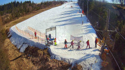 Kamera u nástupu na vlek svah A