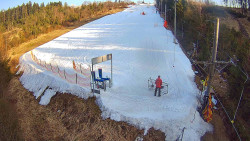 Kamera u nástupu na vlek svah A