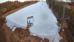 Kamera u nástupu na vlek svah A