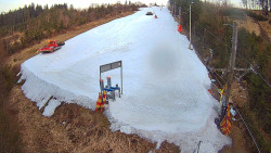 Kamera u nástupu na vlek svah A