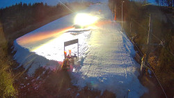 Kamera u nástupu na vlek svah A