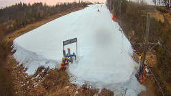 Kamera u nástupu na vlek svah A