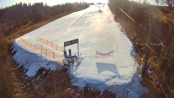 Kamera u nástupu na vlek svah A