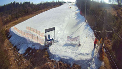 Kamera u nástupu na vlek svah A