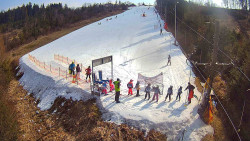 Kamera u nástupu na vlek svah A