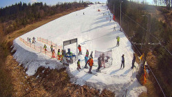 Kamera u nástupu na vlek svah A