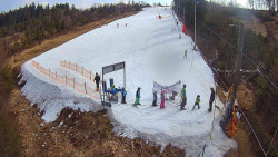 Kamera u nástupu na vlek svah A