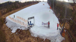 Kamera u nástupu na vlek svah A