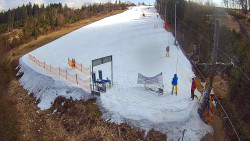 Kamera u nástupu na vlek svah A