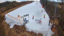 Kamera u nástupu na vlek svah A