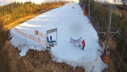 Kamera u nástupu na vlek svah A