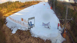 Kamera u nástupu na vlek svah A