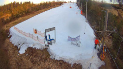 Kamera u nástupu na vlek svah A