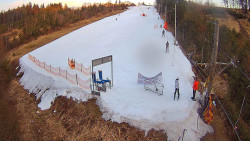 Kamera u nástupu na vlek svah A