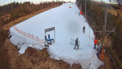 Kamera u nástupu na vlek svah A