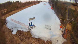 Kamera u nástupu na vlek svah A