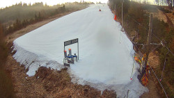 Kamera u nástupu na vlek svah A